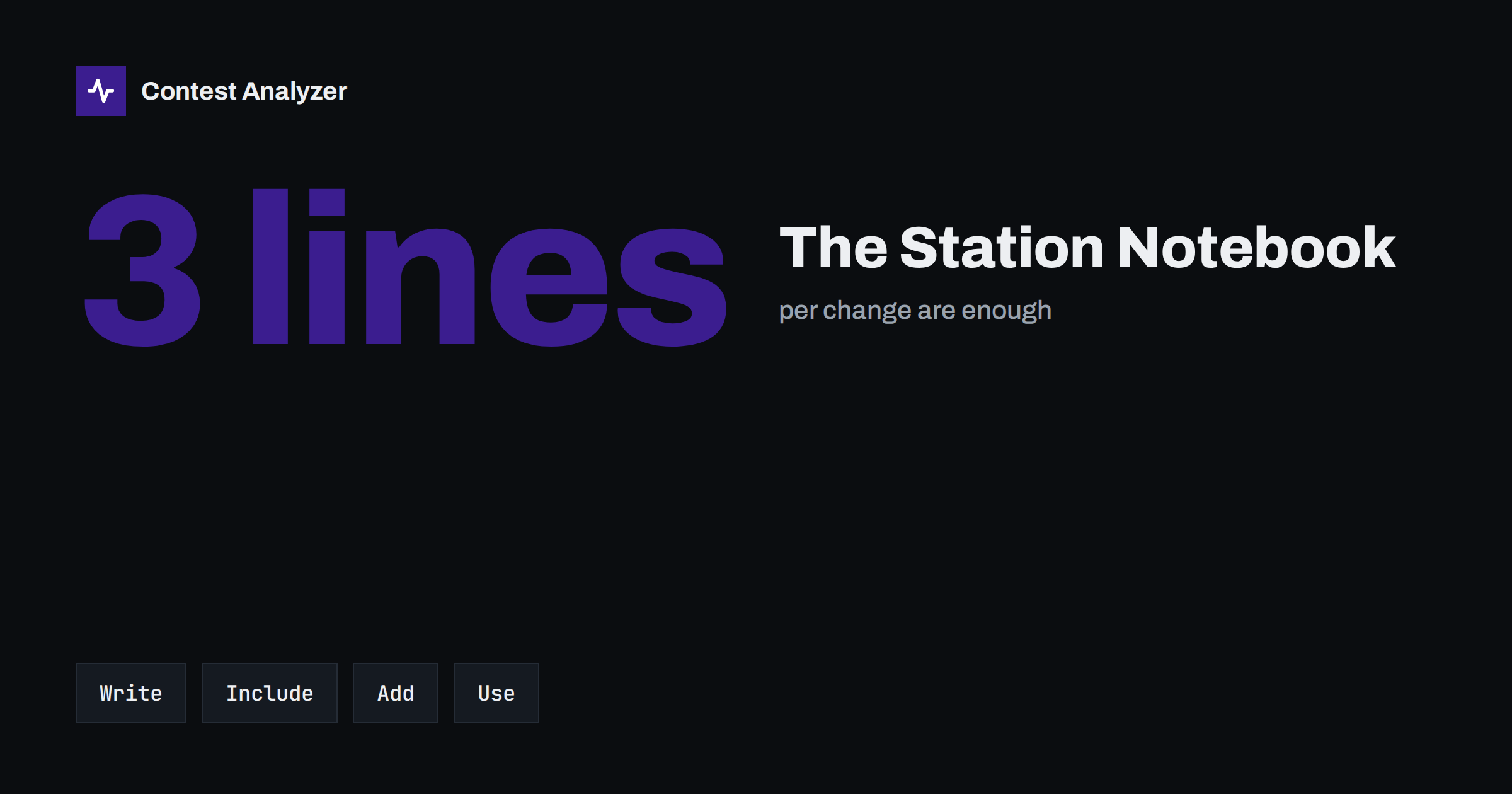 A Station Notebook: Explain Your Year-to-Year Statistics